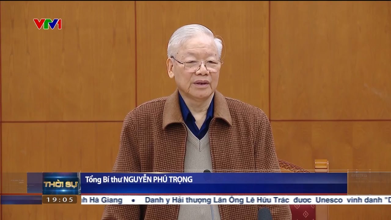 Tổng Bí thư Nguyễn Phú Trọng chủ trì cuộc họp về phòng, chống tham nhũng, tiêu cực | VTV24