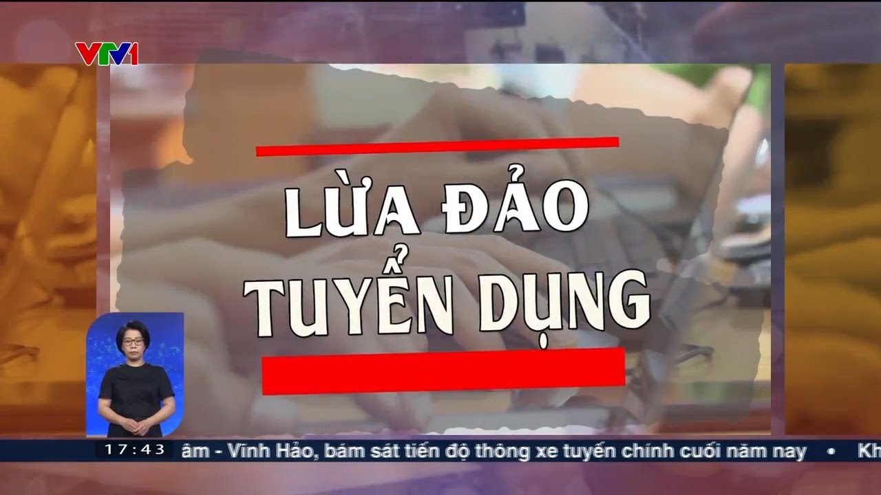 Bẫy lừa đảo tuyển dụng | VTV24