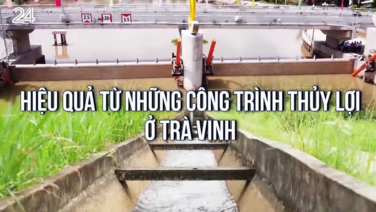 Hiệu quả từ những công trình thủy lợi ở Trà Vinh | VTV24