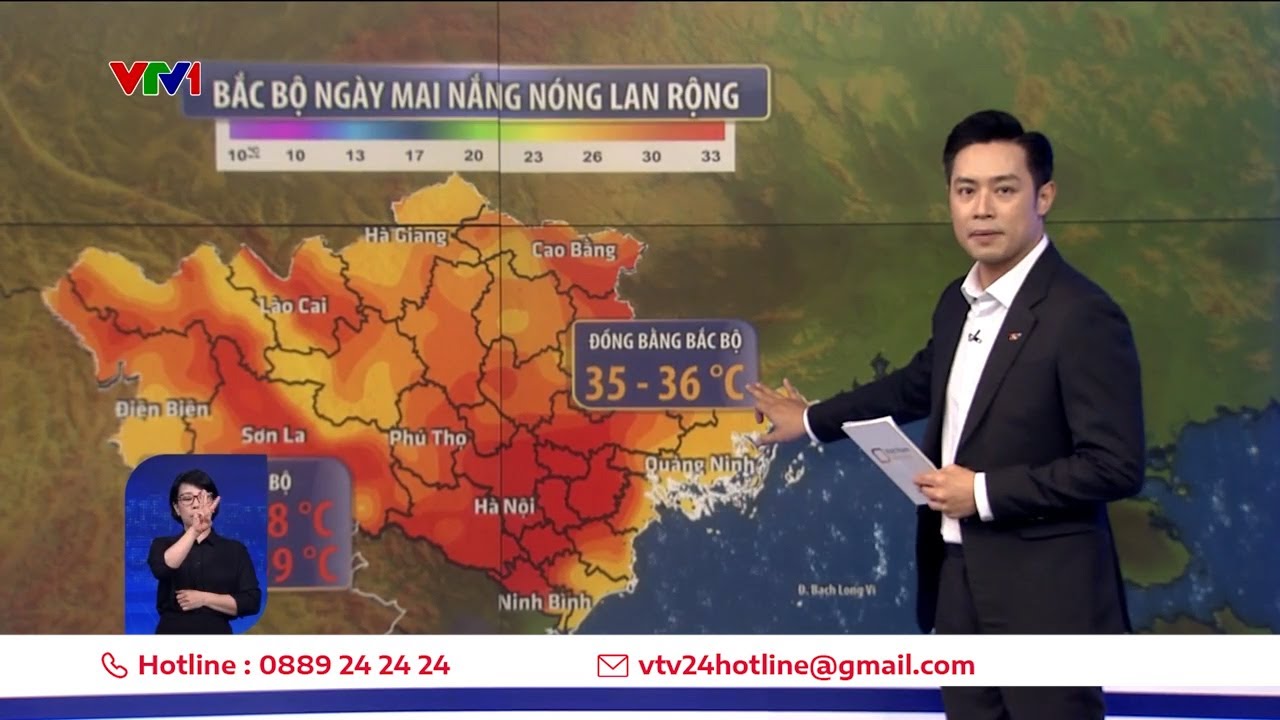 Bắc Bộ ngày mai nắng nóng lan rộng | VTV24