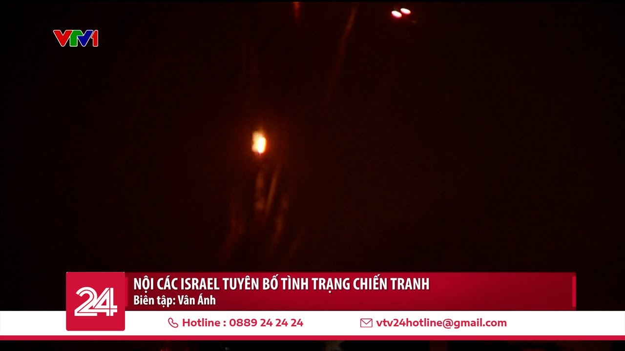 Nội các Israel tuyên bố tình trạng chiến tranh | VTV24