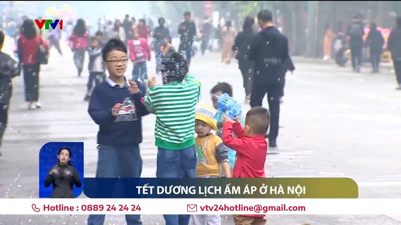 Tết Dương lịch ấm áp tại Hà Nội | VTV24