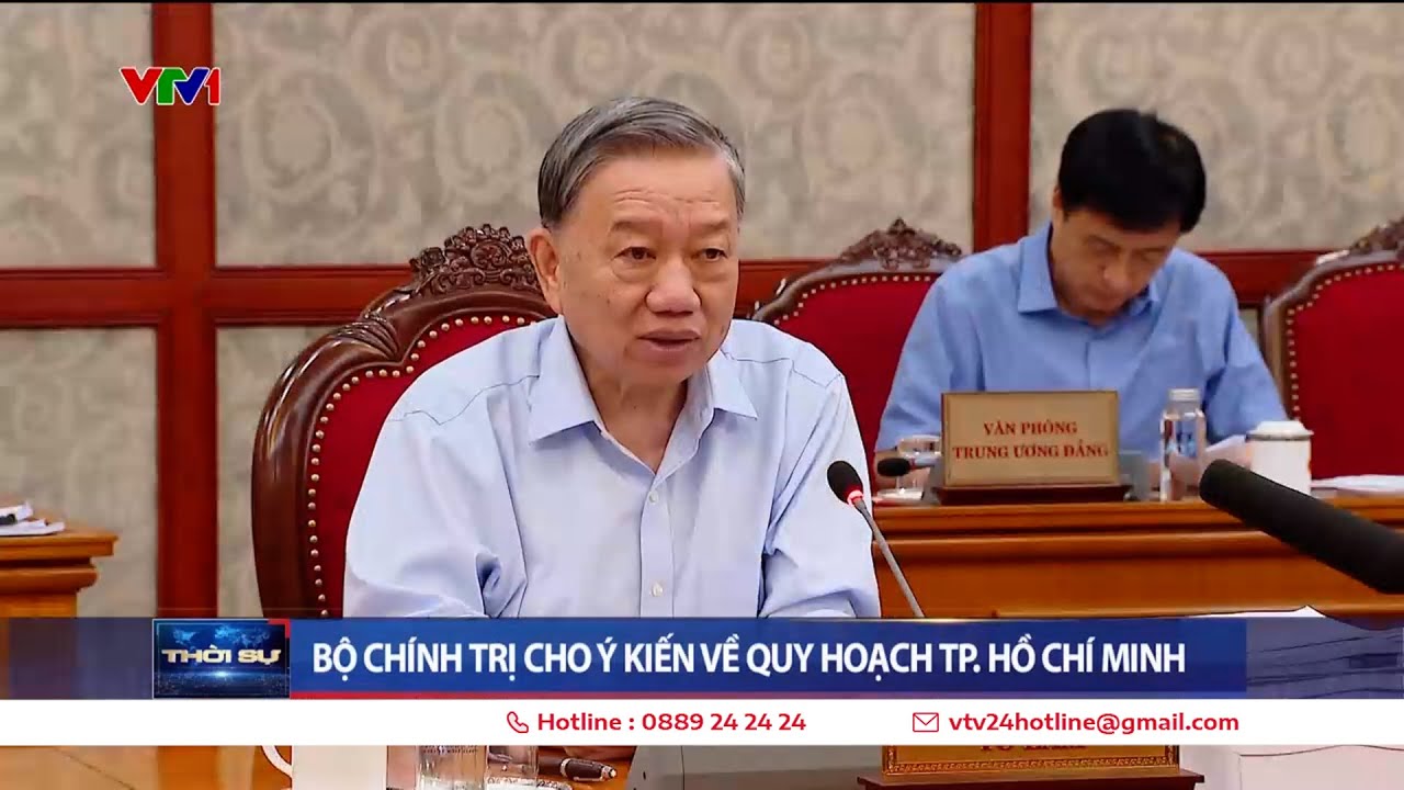 Bộ Chính trị cho ý kiến về quy hoạch TP. Hồ Chí Minh | VTV24