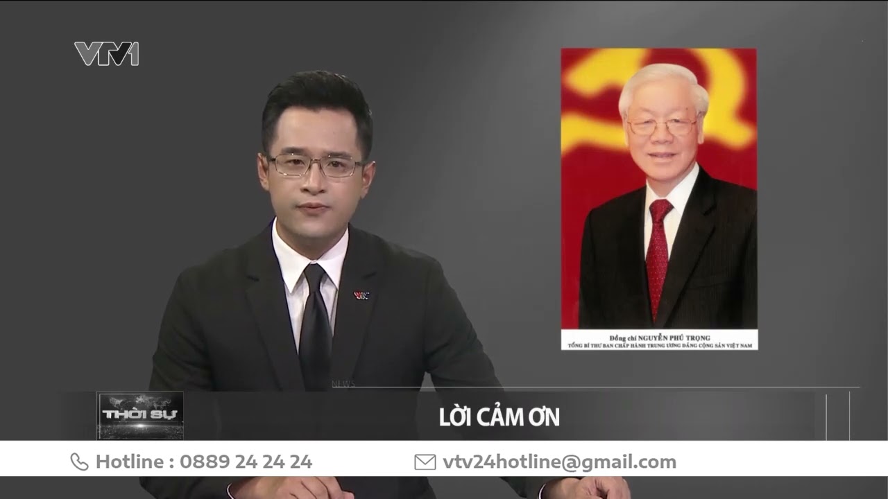 Lời cảm ơn của Ban Lễ tang Nhà nước và gia đình đồng chí Tổng Bí thư Nguyễn Phú Trọng | VTV24