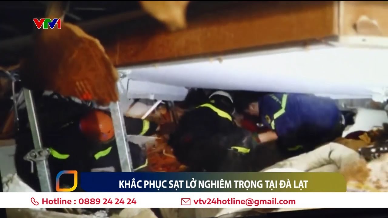 Khắc phục sạt lở nghiêm trọng ở Đà Lạt | VTV24