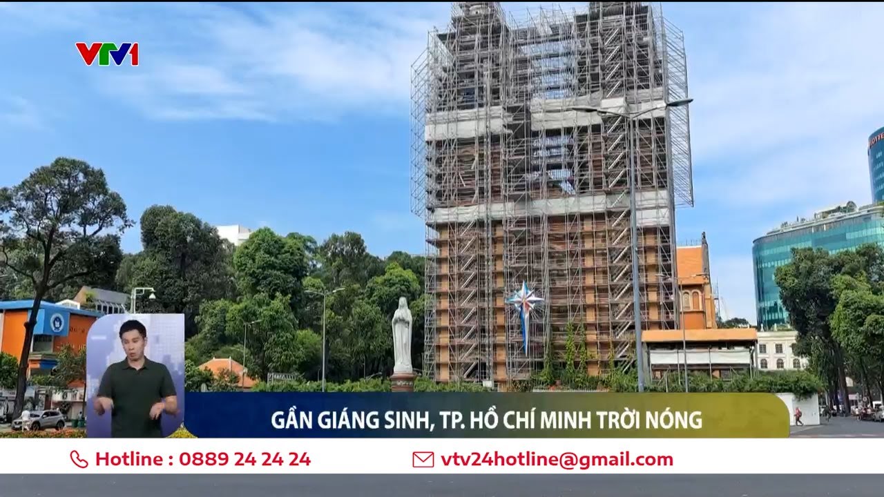 Gần Giáng sinh mà TP. Hồ Chí Minh vừa khô, vừa nóng | VTV24