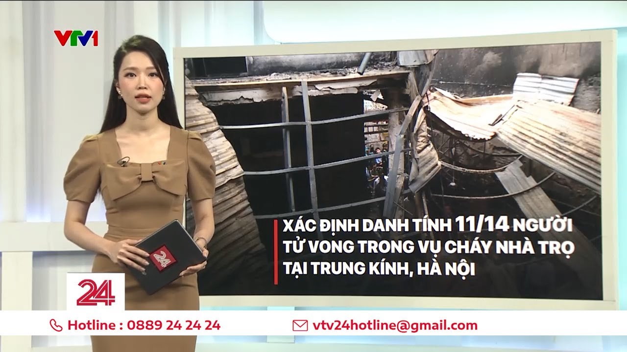 Xác định được danh tính các nạn nhân tử vong trong vụ cháy ở Trung Kính, Hà Nội | VTV24