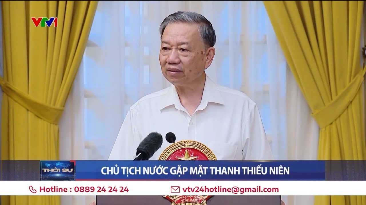 Chủ tịch nước Tô Lâm: Dành tất cả tình yêu thương, những gì quý giá nhất cho trẻ em | VTV24