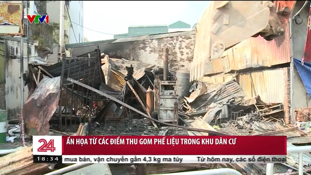 Ẩn họa từ các điểm thu gom phế liệu trong khu dân cư | VTV24