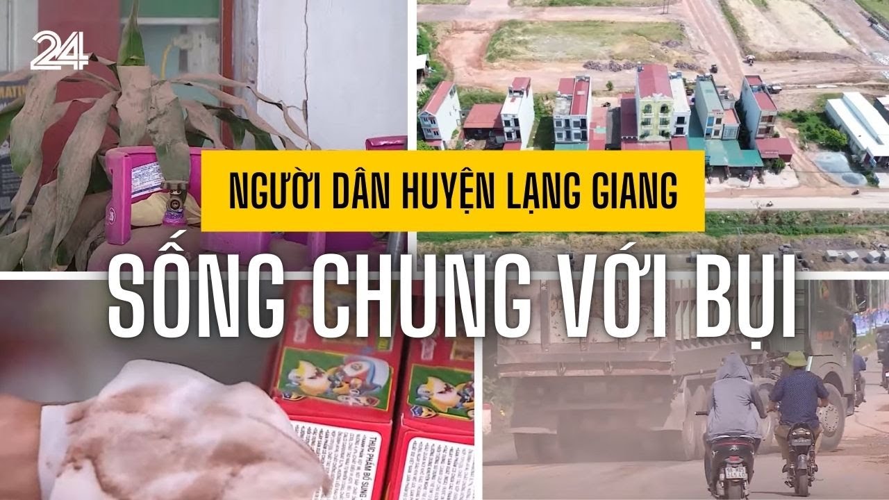 Người dân huyện Lạng Giang sống chung với bụi | VTV24