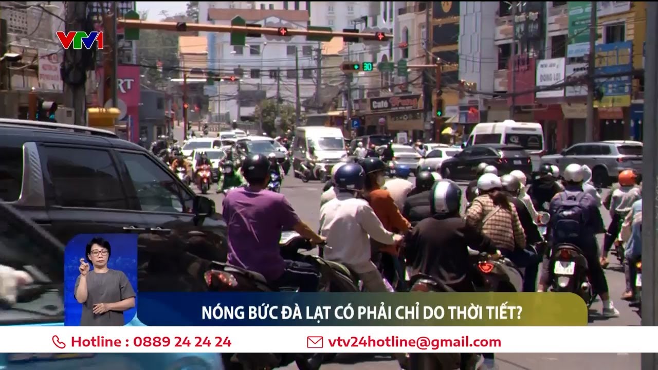 Đạt Lạt nóng bức, nguyên nhân không chỉ do thời tiết | VTV24