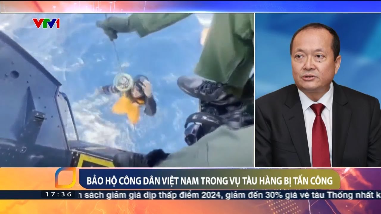 Bảo hộ công dân Việt Nam trong vụ tàu hàng bị tấn công | VTV24