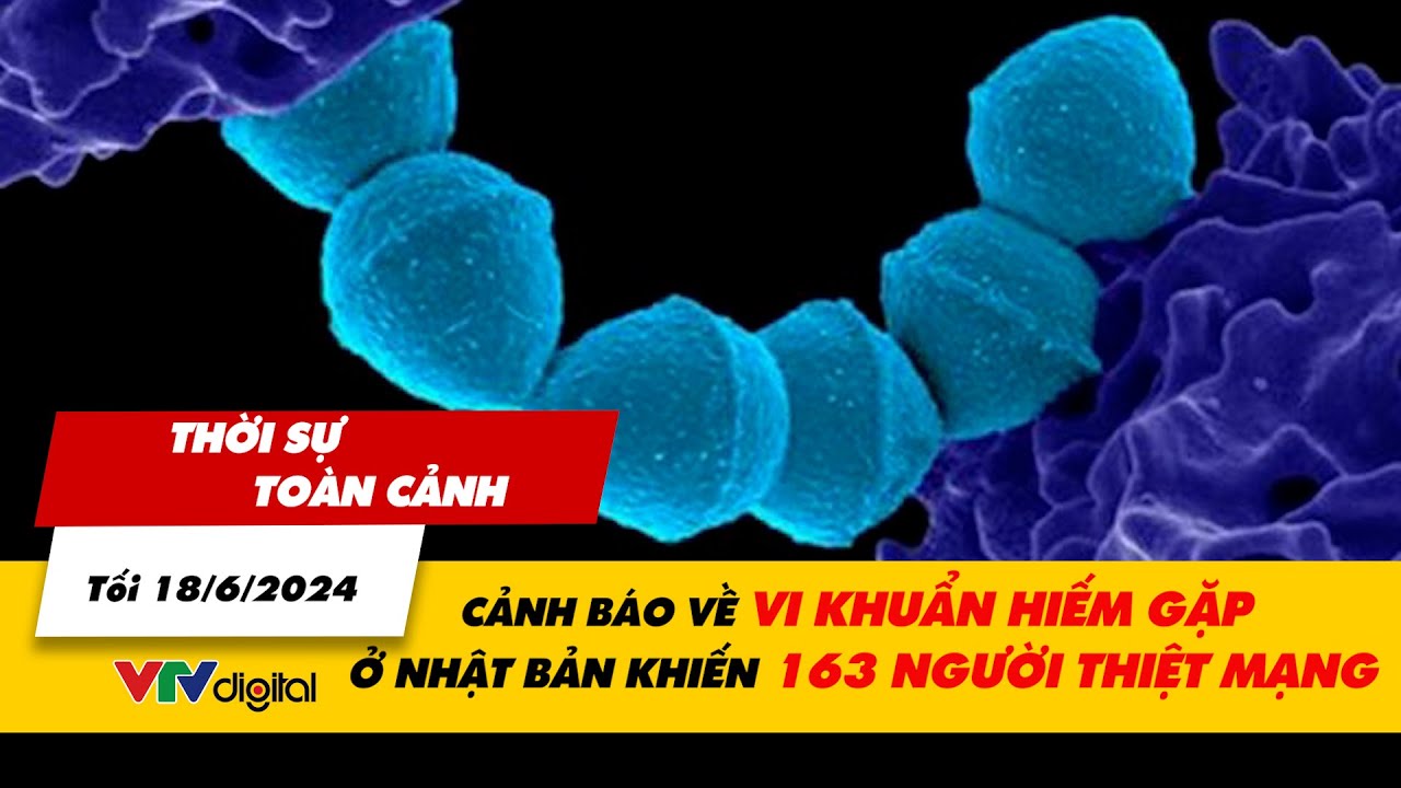 Thời sự toàn cảnh tối 18/6: Cảnh báo về vi khuẩn hiếm gặp ở Nhật Bản khiến 163 người thiệt mạng