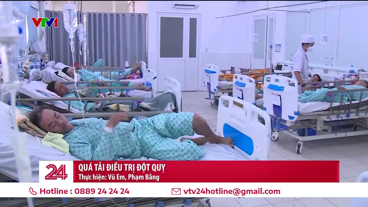 Quá tải điều trị đột quỵ ở Tp. Hồ Chí Minh | VTV24