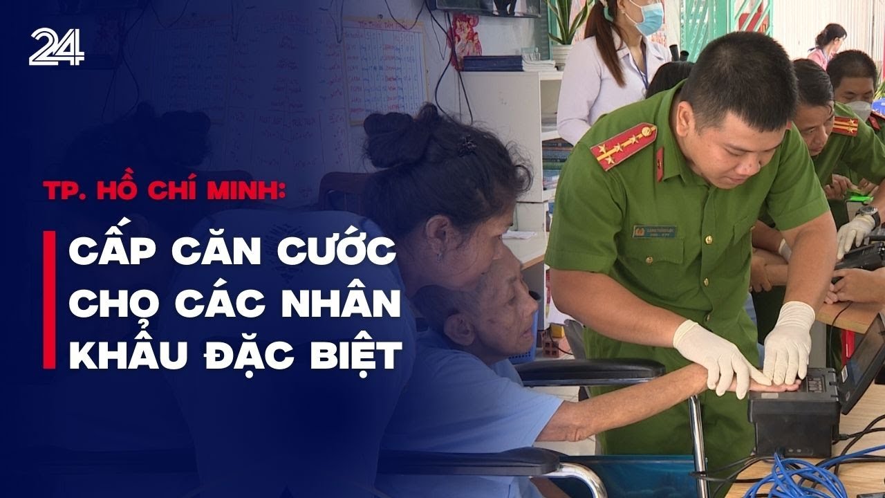 TP. Hồ Chí Minh: Cấp căn cước cho các nhân khẩu đặc biệt | VTV24