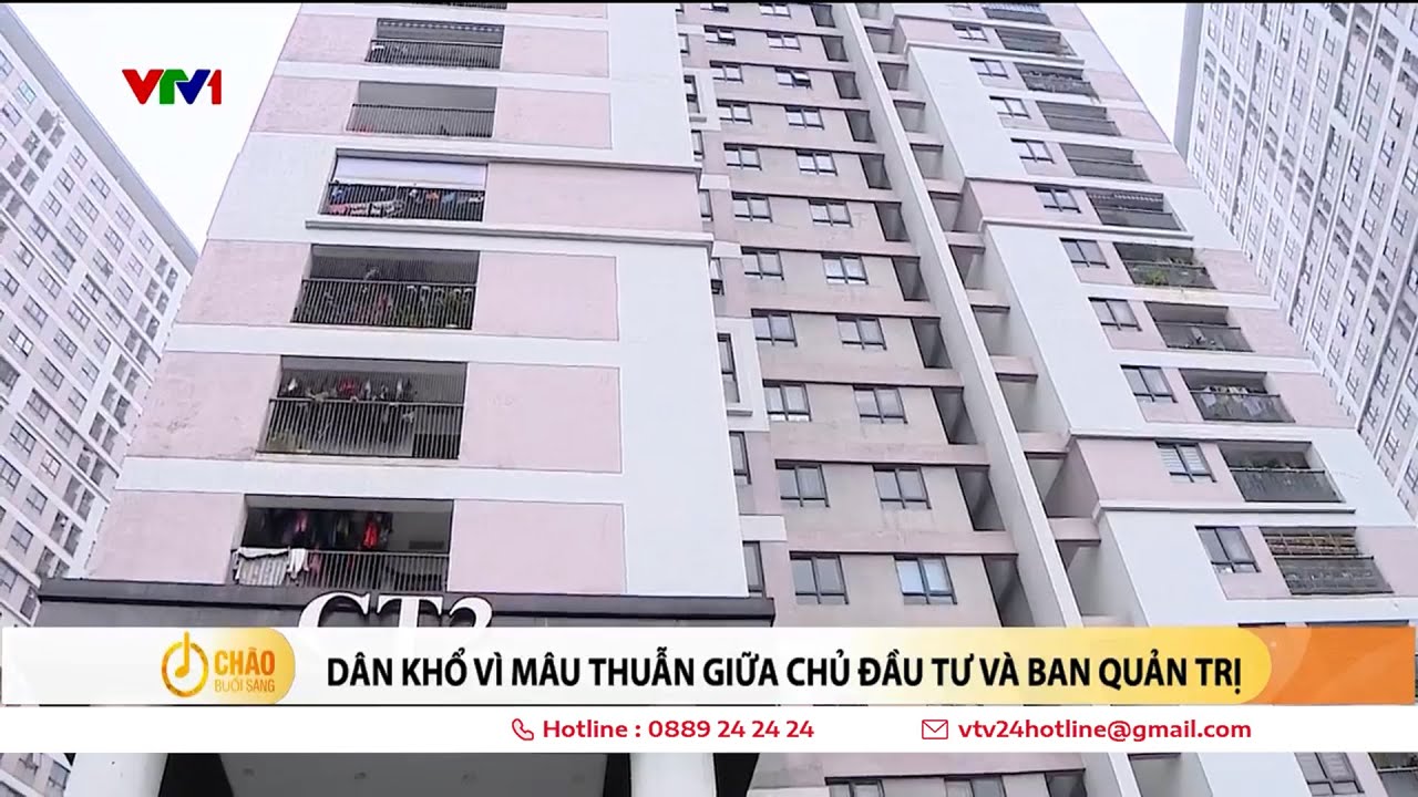 Dân khổ vì mâu thuẫn giữa chủ đầu tư và ban quản trị | VTV24