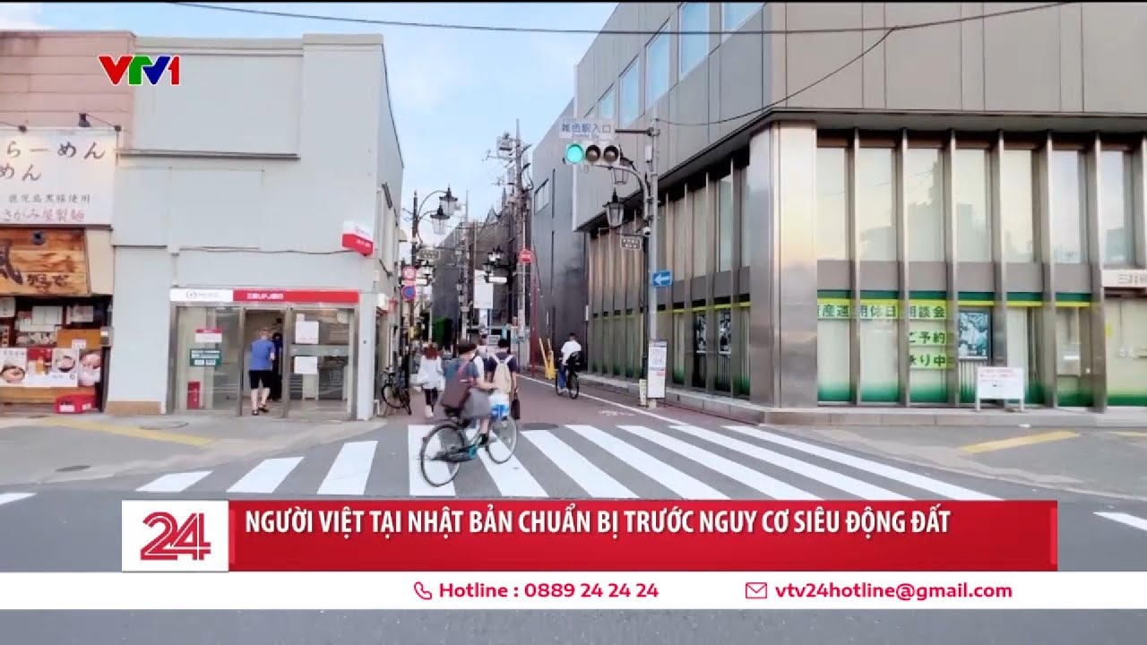 Người Việt tại Nhật Bản chuẩn bị trước nguy cơ siêu động đất | VTV24