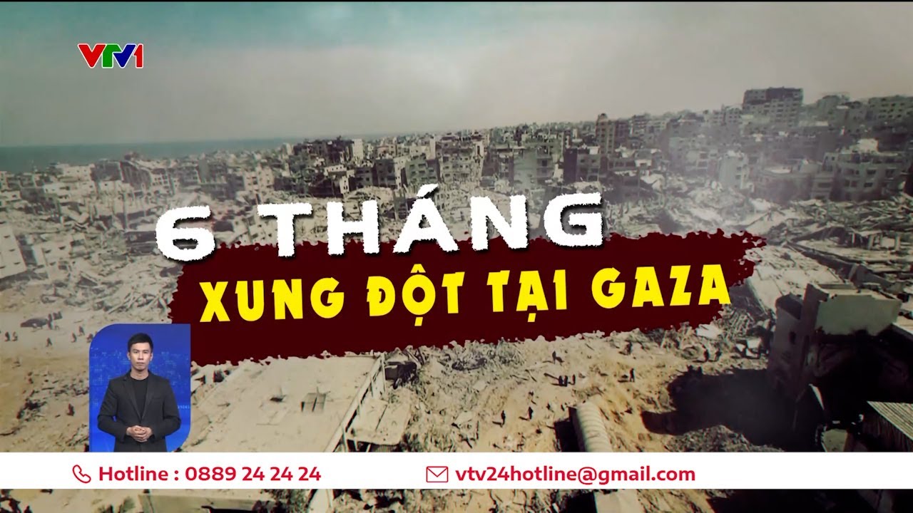 Sau 6 tháng chiến sự, dải Gaza hiện ra sao? | VTV24