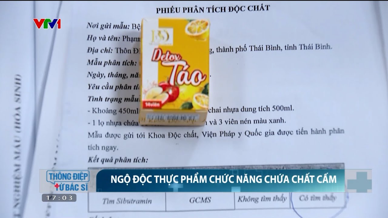 Tổn thương não, dạ dày do uống thực phẩm giảm cân có chứa chất cấm | VTV24