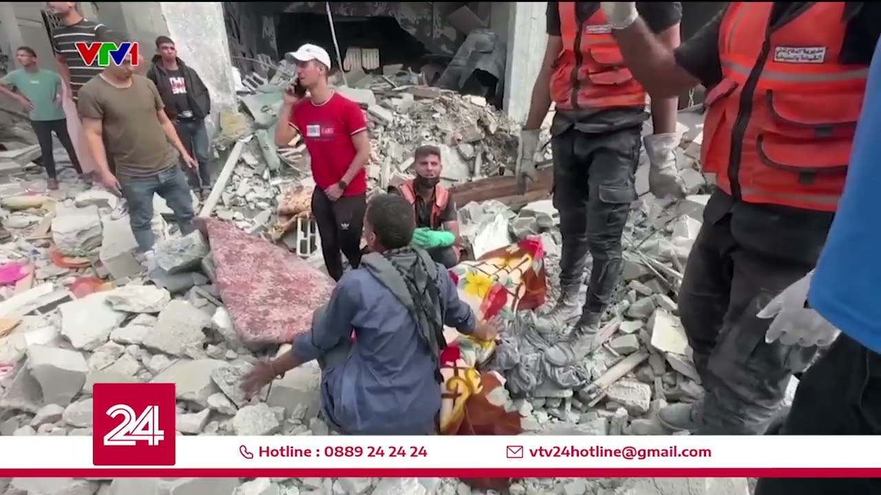 2 triệu người dân ở dải Gaza hiện sắp hết nước ngọt để dùng do cuộc bao vây | VTV24