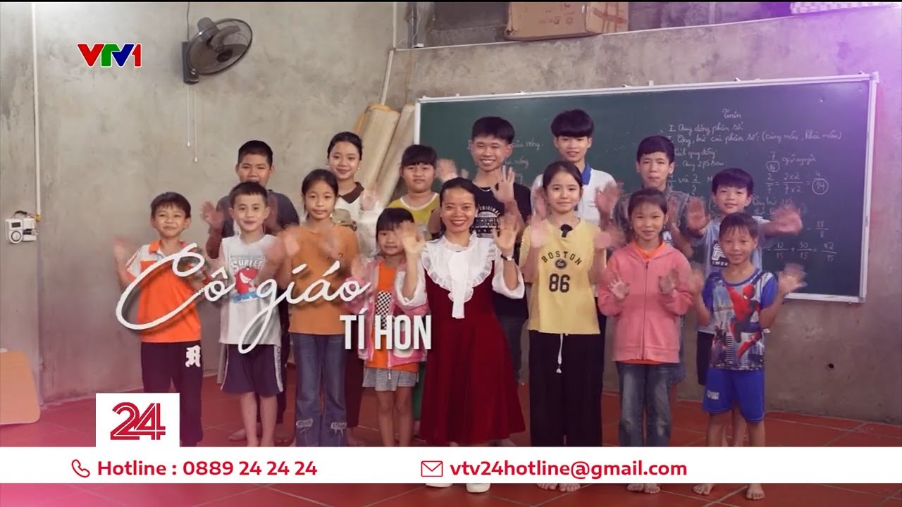 Cô giáo tí hon 7 năm dạy học cho trẻ em nghèo | VTV24