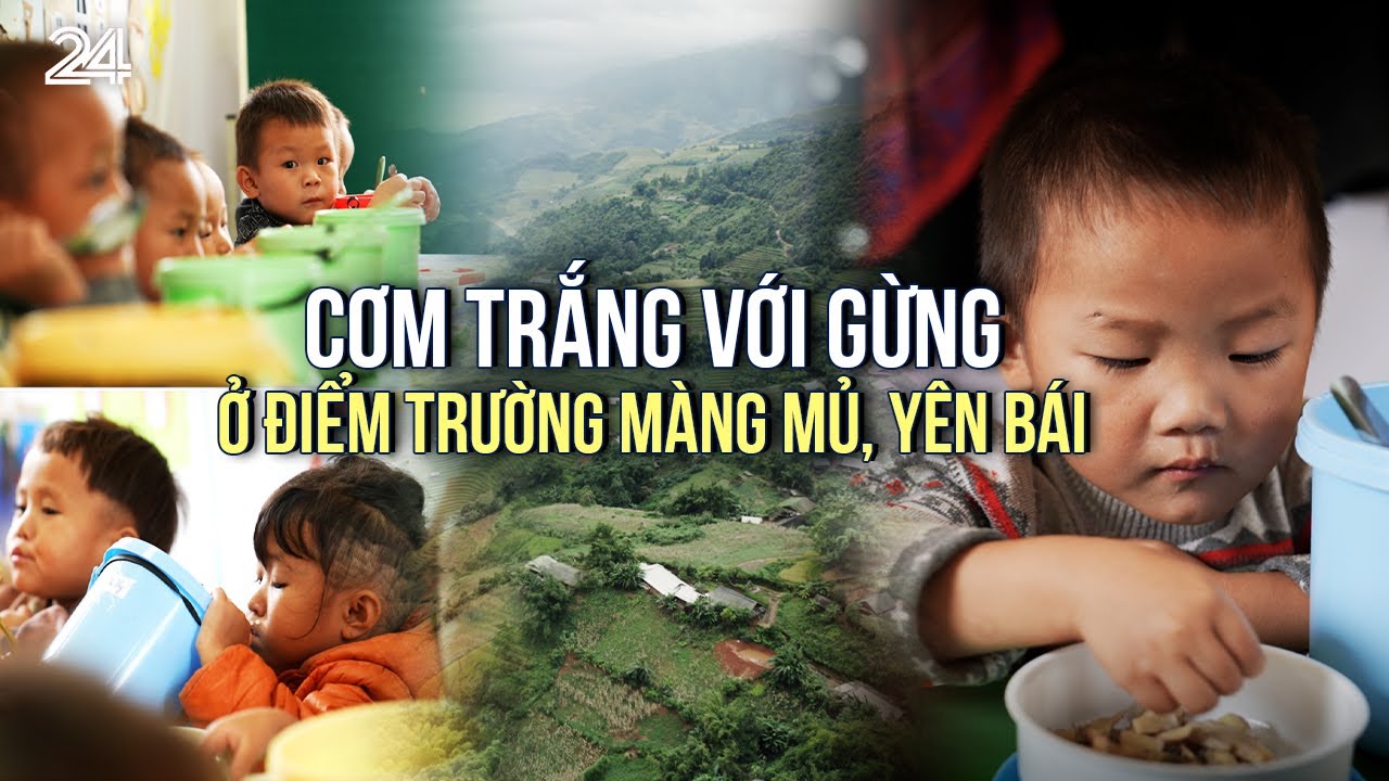 Chỉ có cơm và gừng chấm muối, cô giáo rơi nước mắt với bữa ăn của học trò | VTV24