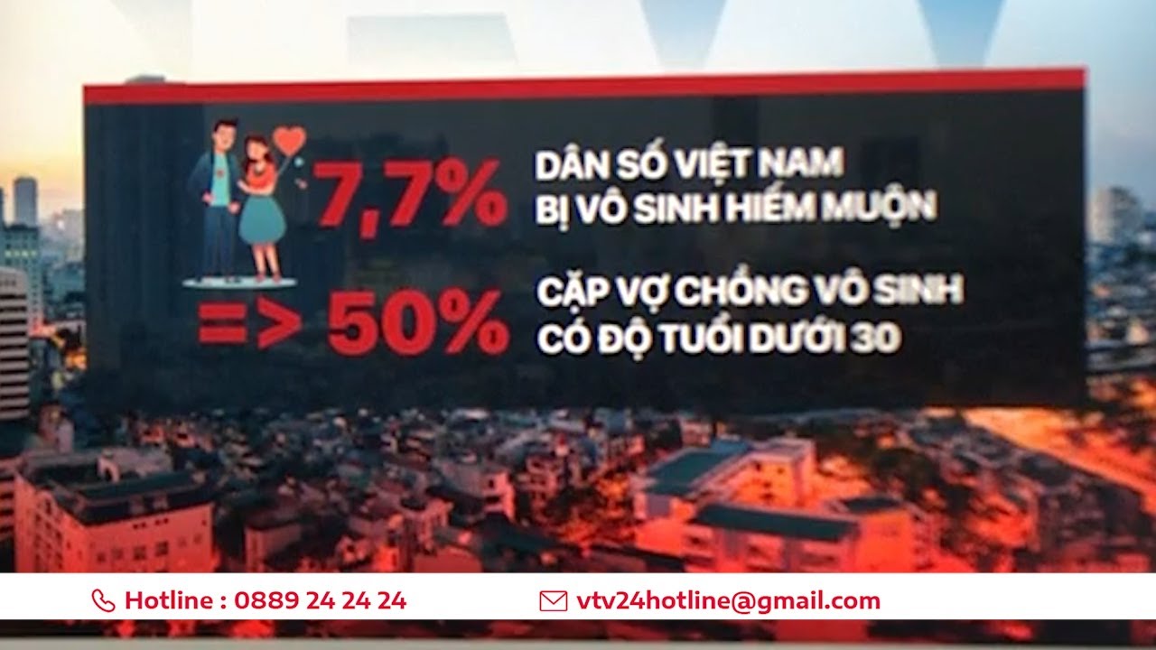 7,7% dân số Việt Nam bị vô sinh hiếm muộn | VTV24