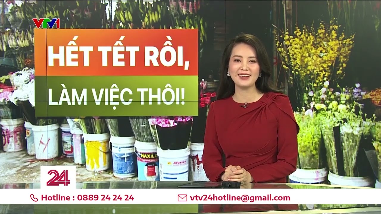 "Hết Tết rồi, đi làm thôi!" | VTV24