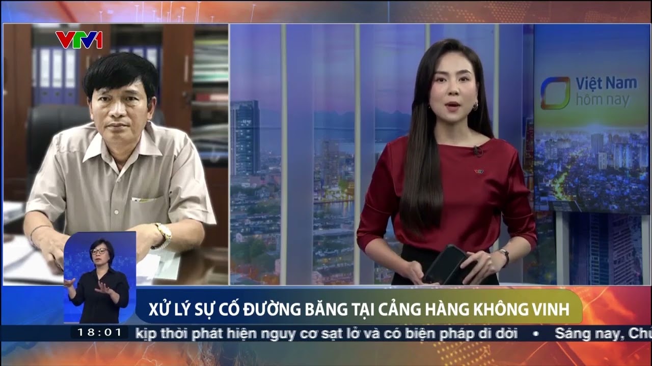 Thông tin mới vụ sân bay Vinh bị bong tróc đường băng | VTV24