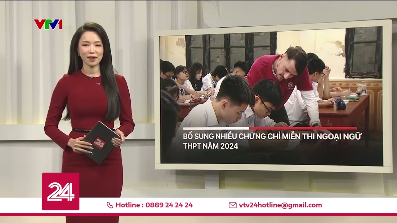 Dự kiến thêm nhiều chứng chỉ được miễn thi tốt nghiệp tiếng Anh | VTV24