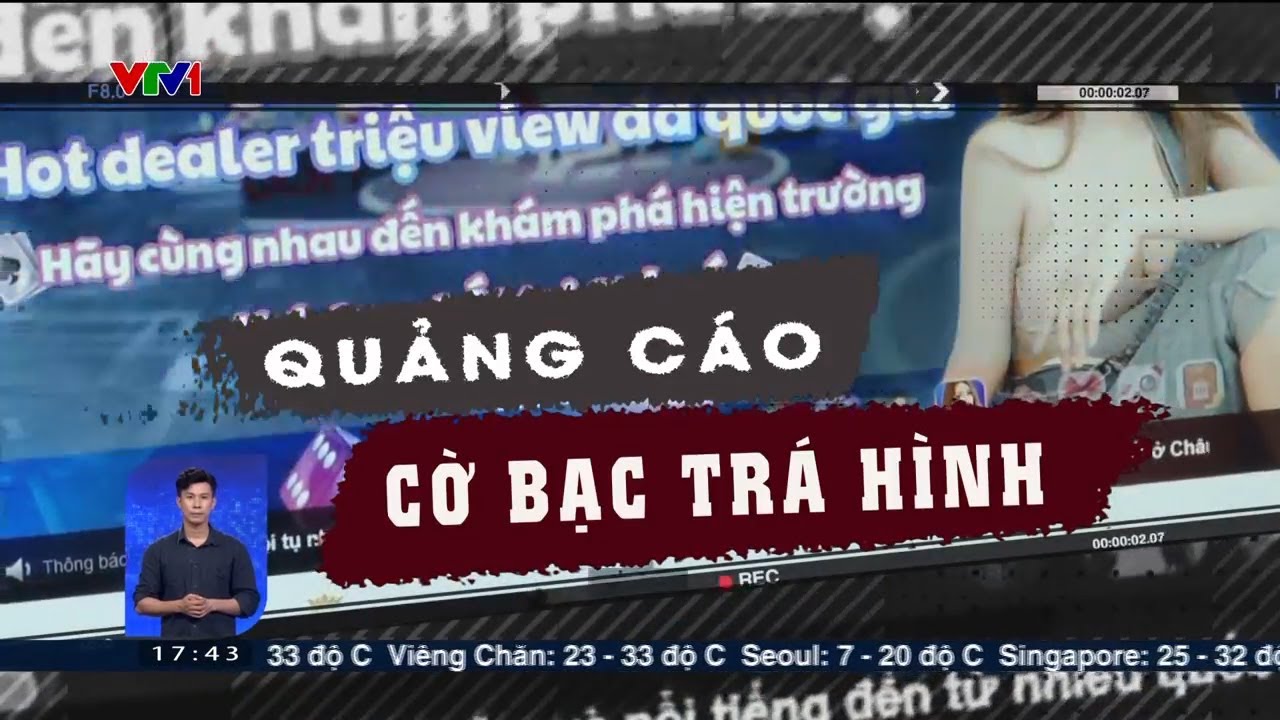 Quảng cáo cờ bạc “núp bóng” đường dẫn trang thông tin điện tử | VTV24