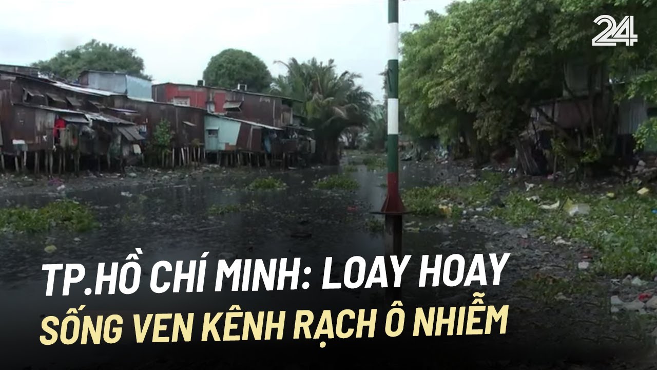 TP.Hồ Chí Minh: Loay hoay sống ven kênh rạch ô nhiễm | VTV24