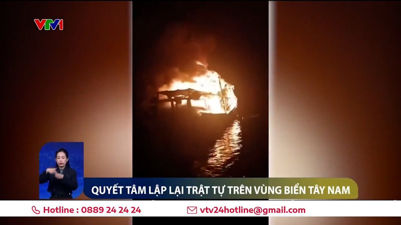 Quyết tâm lập lại trật tự trên vùng biển Tây Nam | VTV24