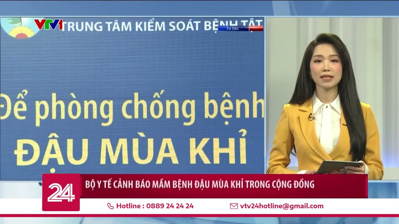 Bộ Y tế cảnh báo mầm bệnh đậu mùa khỉ trong cộng đồng | VTV24