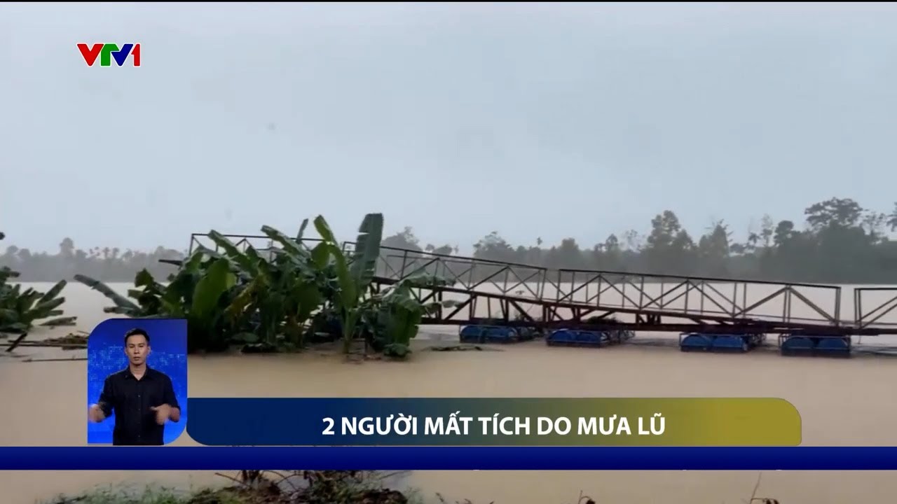 Đã có những thiệt hại về người do mưa lũ ở miền Trung | VTV24