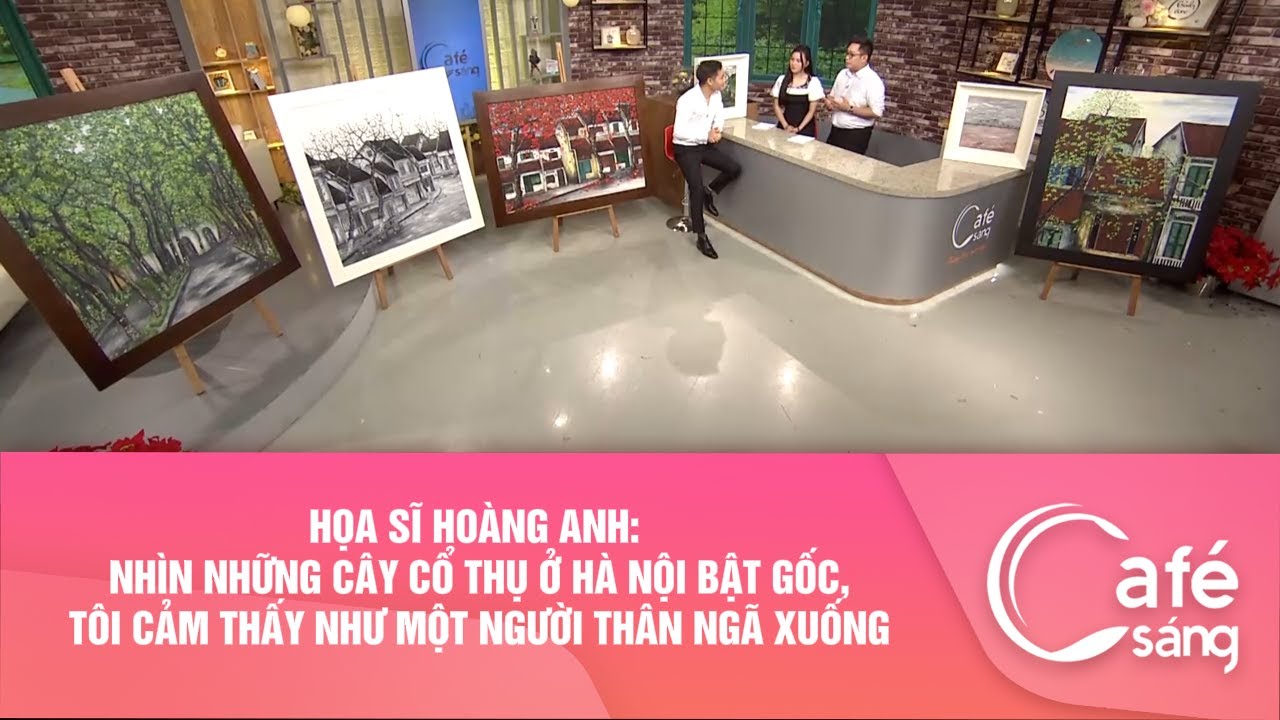 HỌA SĨ HOÀNG ANH: NHÌN NHỮNG CÂY CỔ THỤ Ở HÀ NỘI BẬT GỐC, TÔI CẢM THẤY NHƯ MỘT NGƯỜI THÂN NGÃ XUỐNG