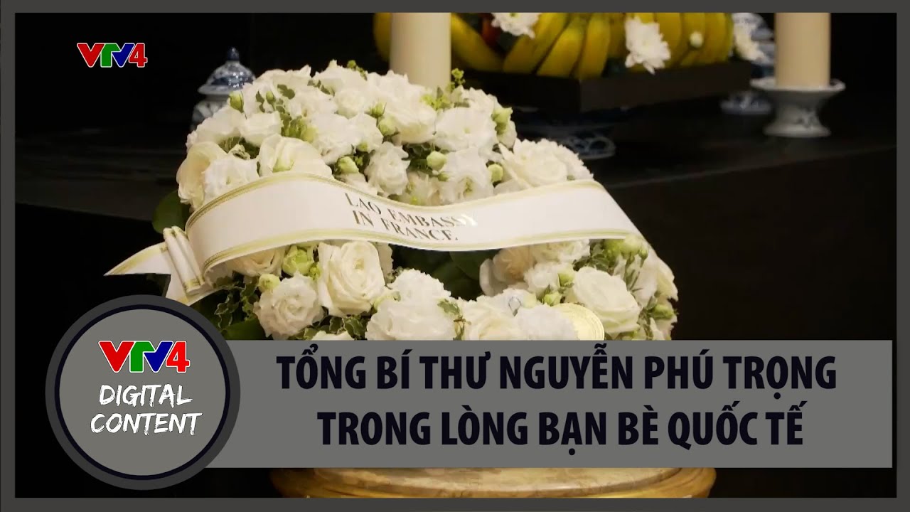 Tổng Bí thư Nguyễn Phú Trọng trong lòng người dân và bạn bè quốc tế | VTV4