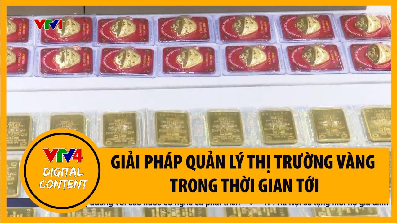 Giải pháp quản lý thị trường vàng trong thời gian tới | VTV4