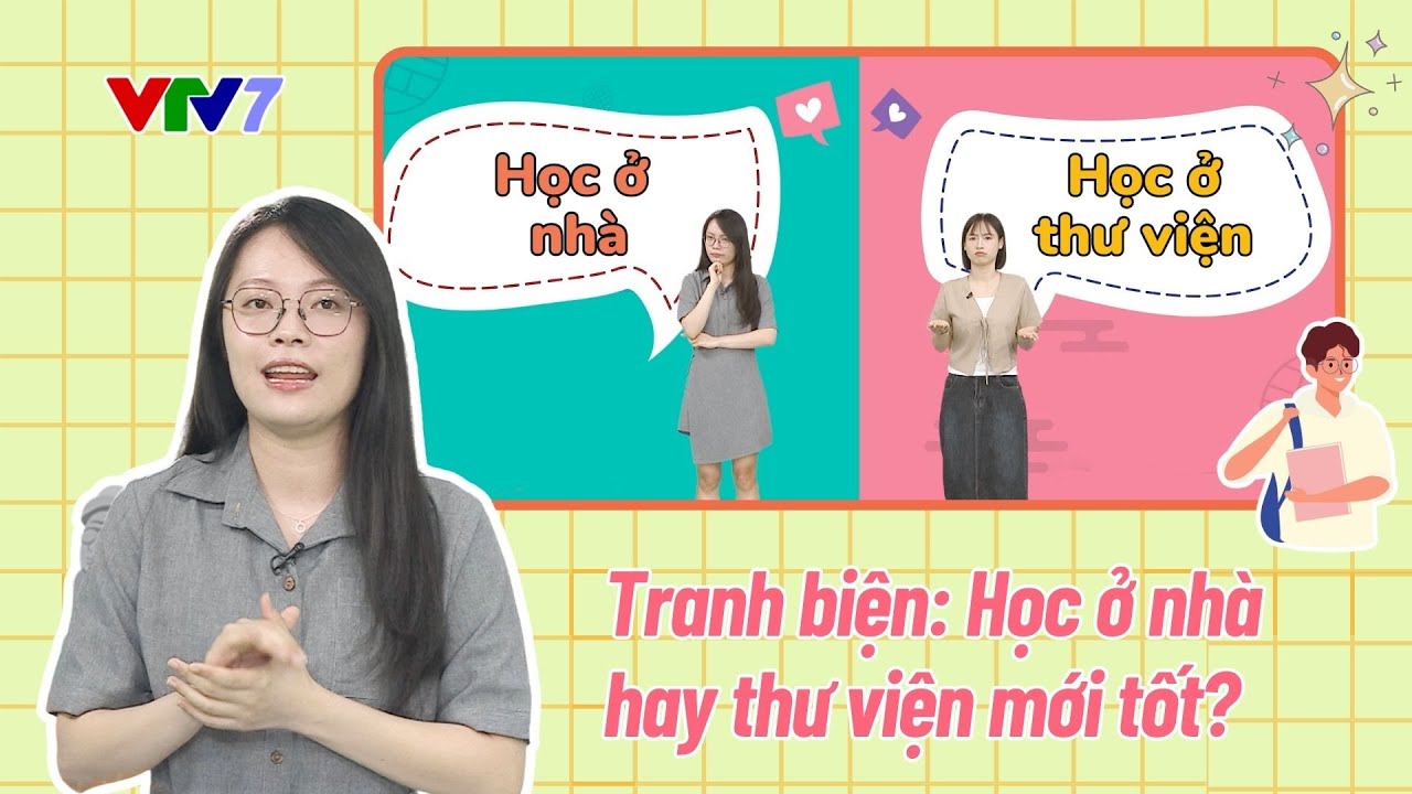 Tranh biện tiếng Hàn: Học ở nhà hay thư viện sẽ hiệu quả hơn? CÙNG NÓI TIẾNG HÀN (Mùa 3)