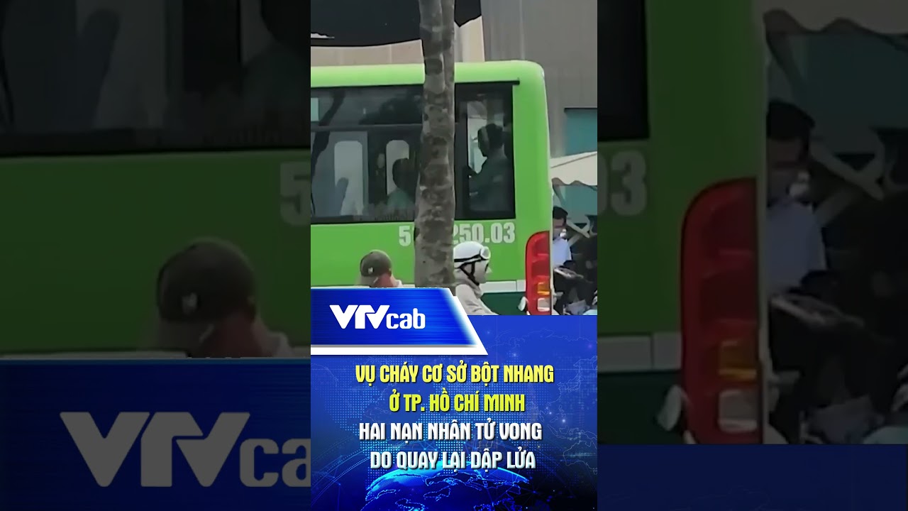 Vụ cháy cơ sở bột nhang ở TP. Hồ Chí Minh, hai nạn nhân tử vong do quay lại dập lửa