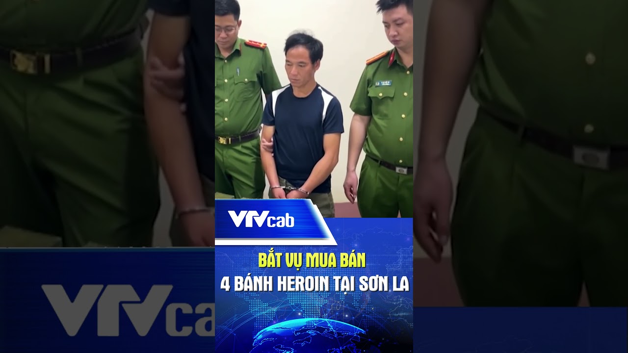 Bắt vụ mua bán 4 bánh heroin tại Sơn La