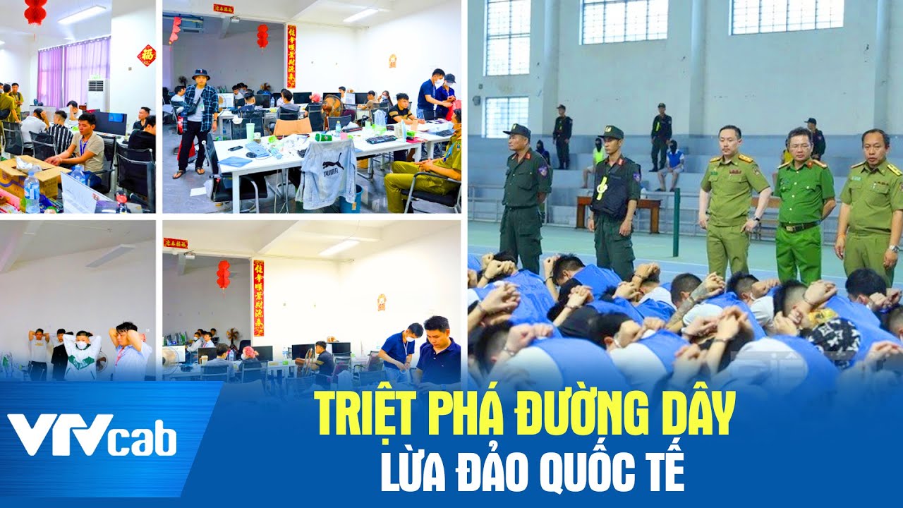 Triệt phá đường dây lừa đảo quốc tế