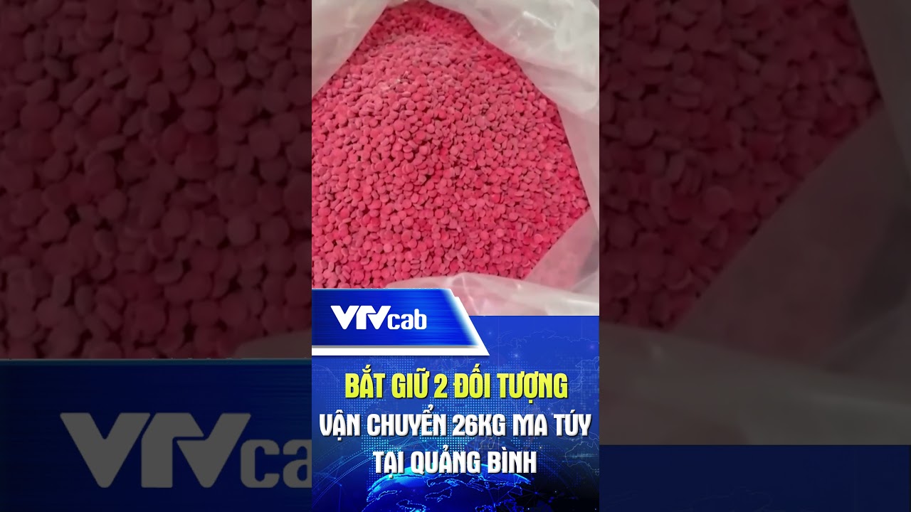 Bắt giữ 2 đối tượng vận chuyển 26kg ma túy tại Quảng Bình