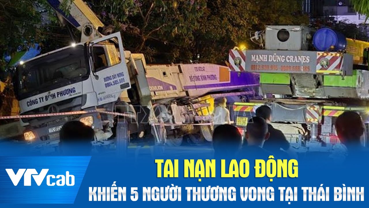 Tai nạn lao động khiến 5 người thương vong tại Thái Bình