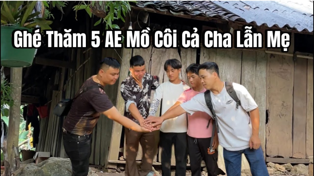 Ghé Thăm 5 Anh Em Mồ Côi Cả Cha Lẫn Mẹ. Anh Cả 16 Tuổi Phải Bỏ Học Để Lo Cho 4 Em | Vương Thiên