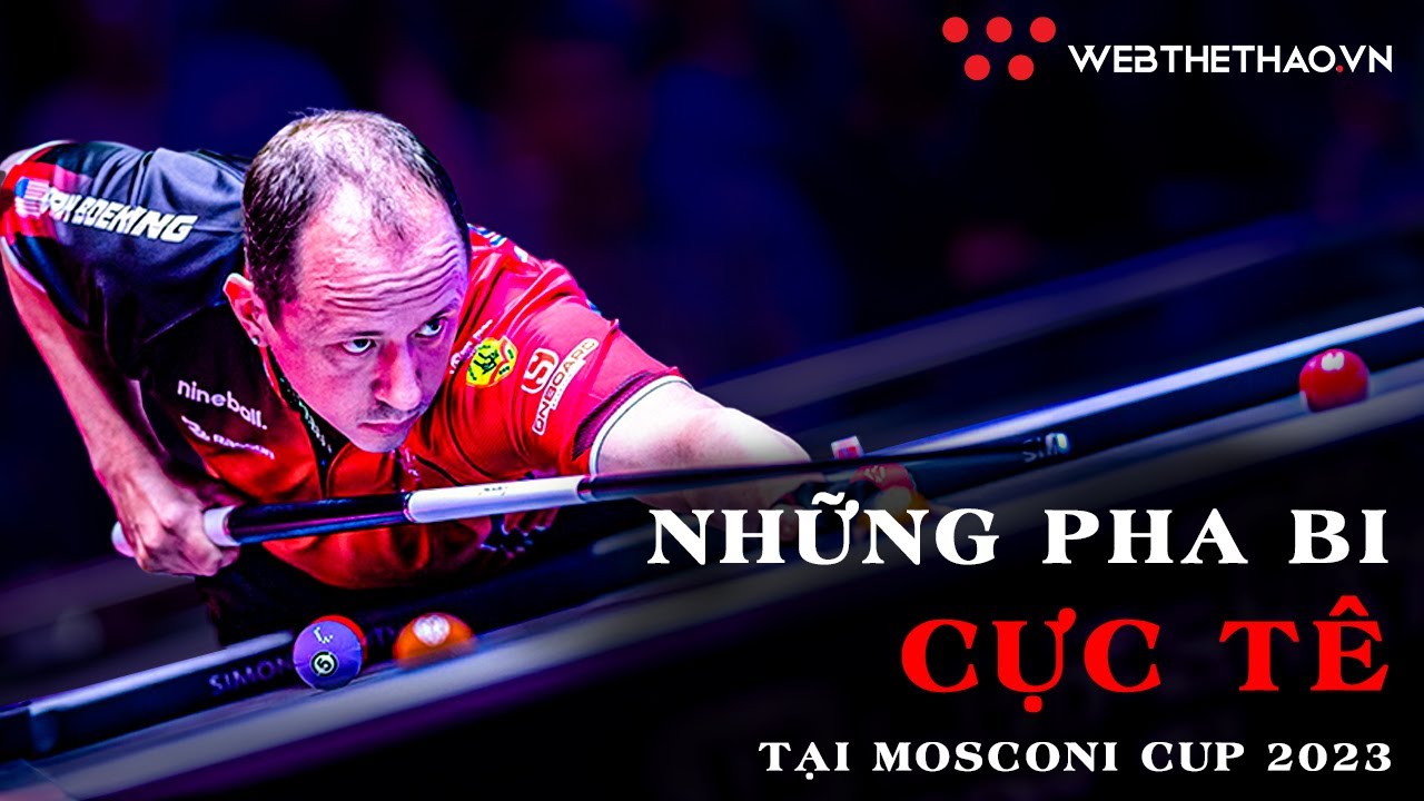 NHỮNG PHA BI CỰC TÊ TẠI MOSCONI CUP 2023