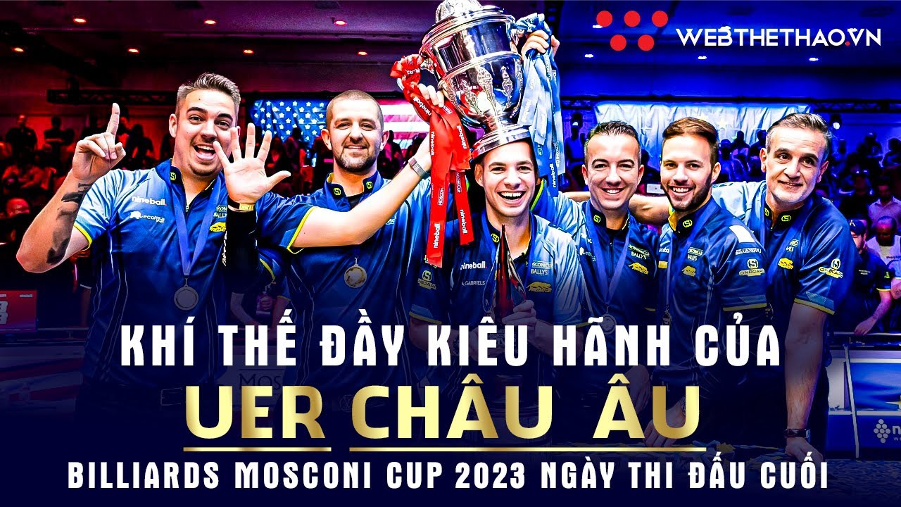 Ngày Thi Đấu Cuối Đầy Khí Thế Của Châu Âu | Giải Billiards Mosconi Cup 2023