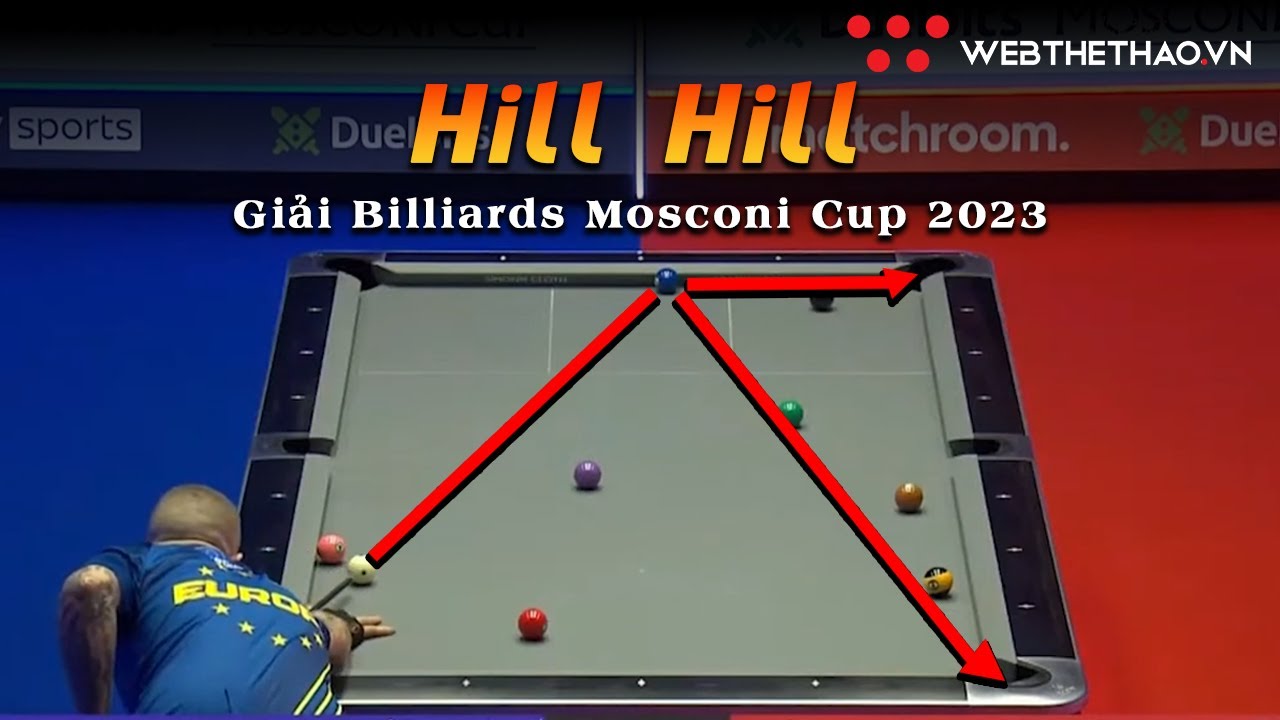 Những Pha Hill Hill Hay Nhất Tại Giải Billiards Mosconi Cup 2023