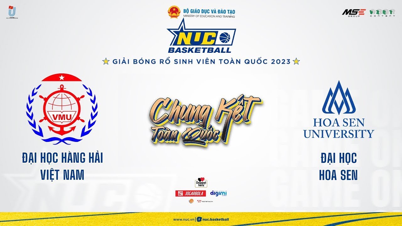 TRỰC TIẾP | HẠNG MỤC NAM | ĐH HÀNG HẢI VIỆT NAM vs. ĐH HOA SEN | NUC CHUNG KẾT TOÀN QUỐC 2023