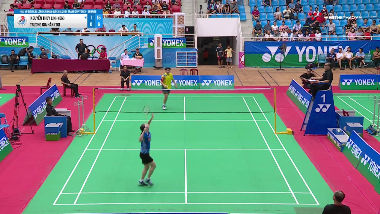 🛑 TRỰC TIẾP |  GIẢI VÔ ĐỊCH CẦU LÔNG CÁ NHÂN QG NĂM 2024 - TRANH GIẢI YONEX - SUNRISE | TỐI 14/8